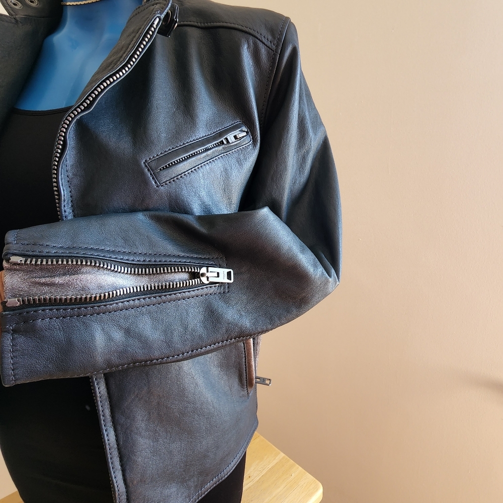 Coach Leather Jacket - Picture 7 of 16